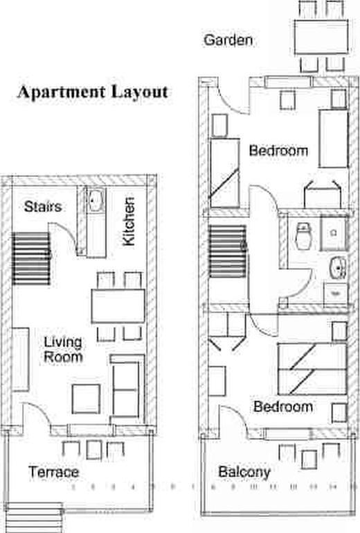 Holiday Home Apartment Tedo Klek Exteriör bild